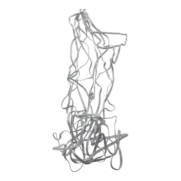 Gray Elastic Bands For Sewing Craft Work TPU Stretchy Durable Material 2 Packs - Picture 6 of 9